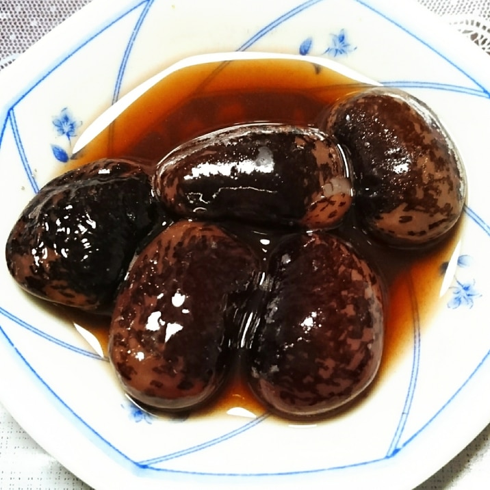 圧力鍋で作る花豆の甘煮